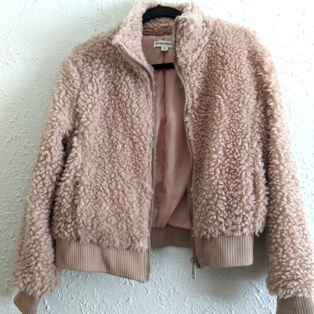 Newbury Kustom Sherpa Bomber Jacket